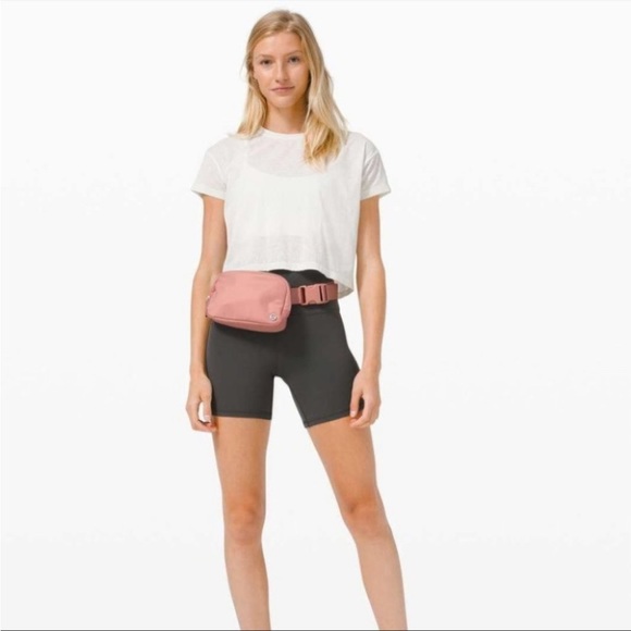 Lululemon Pastel Pink Spring Belt Bag - Picture 2 of 4
